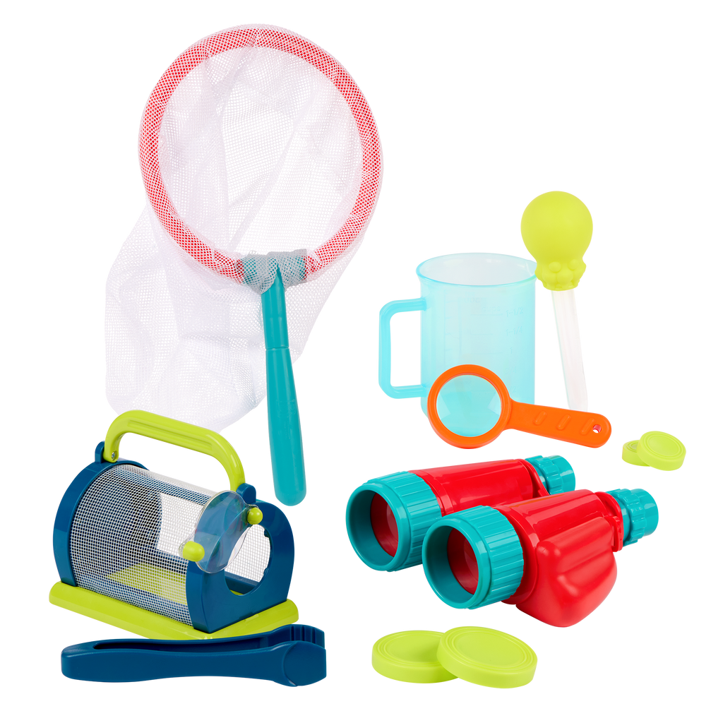 Kids outdoor explorer set of backyard toys