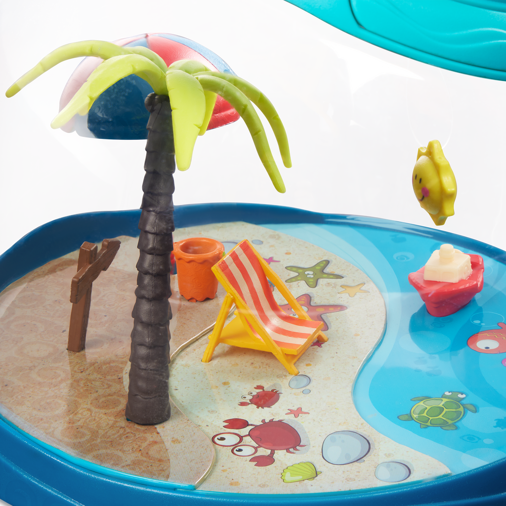 Tropical bug hotel toy with accessories for toddlers and kids