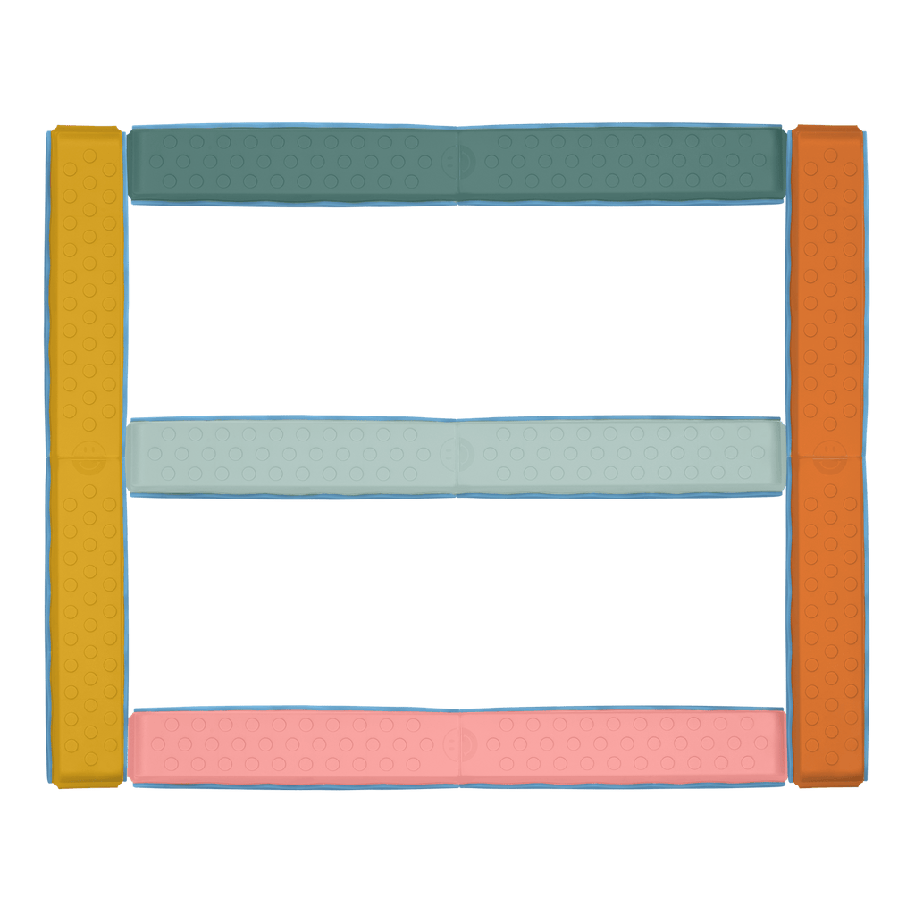 Balance beams toy for kids stackable active play Balance and Build Set