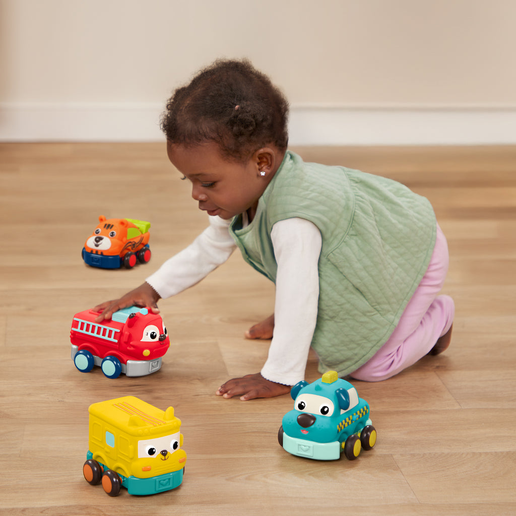 Pull-back toy cars for kids