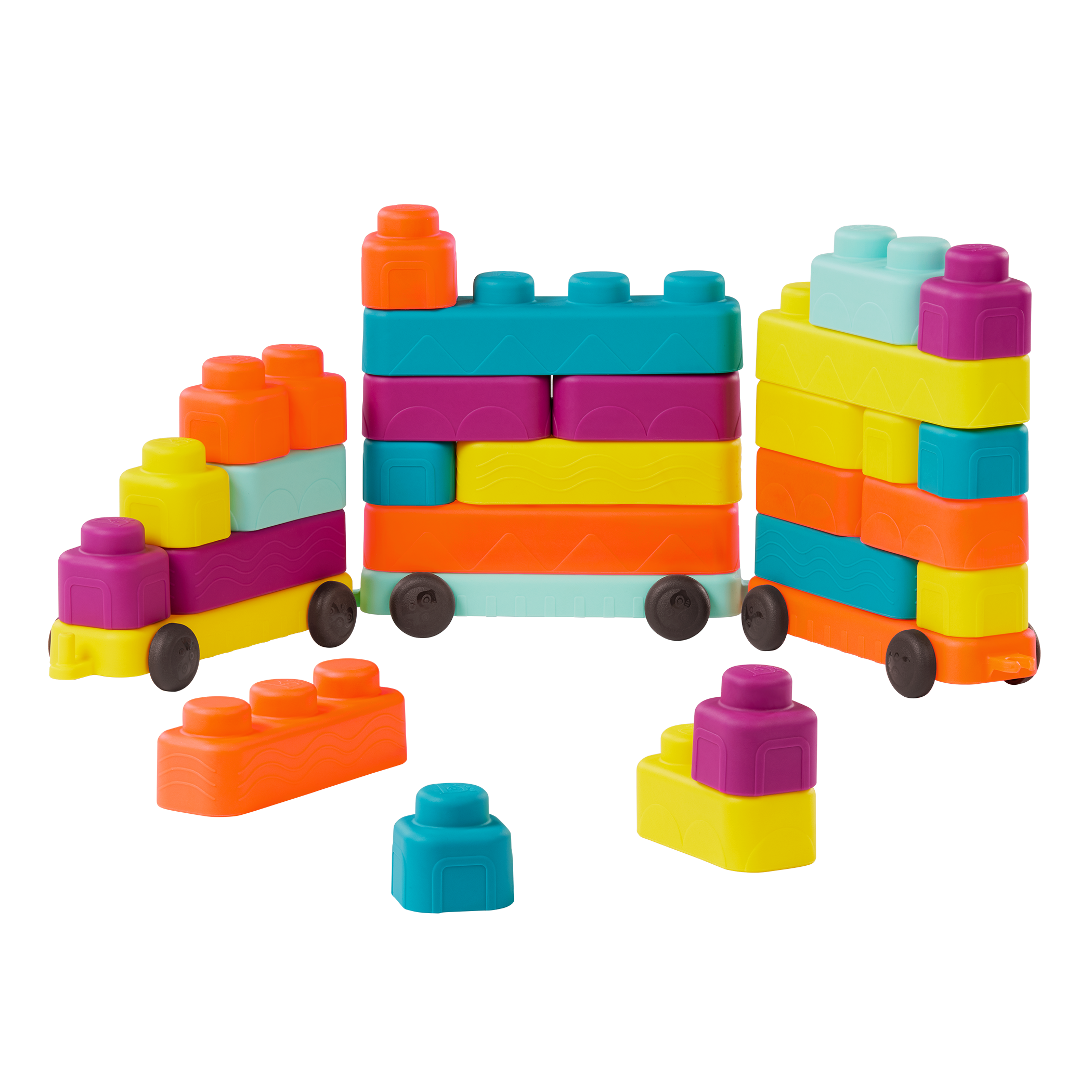 Sensory building blocks for babies