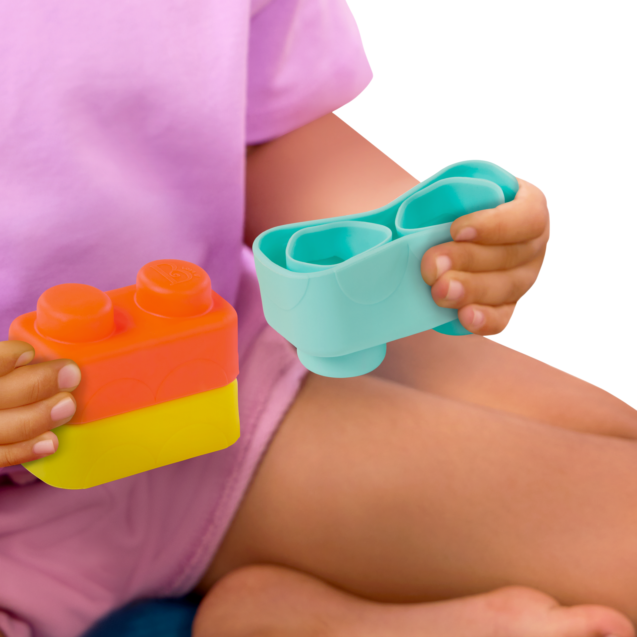 Sensory building blocks for babies