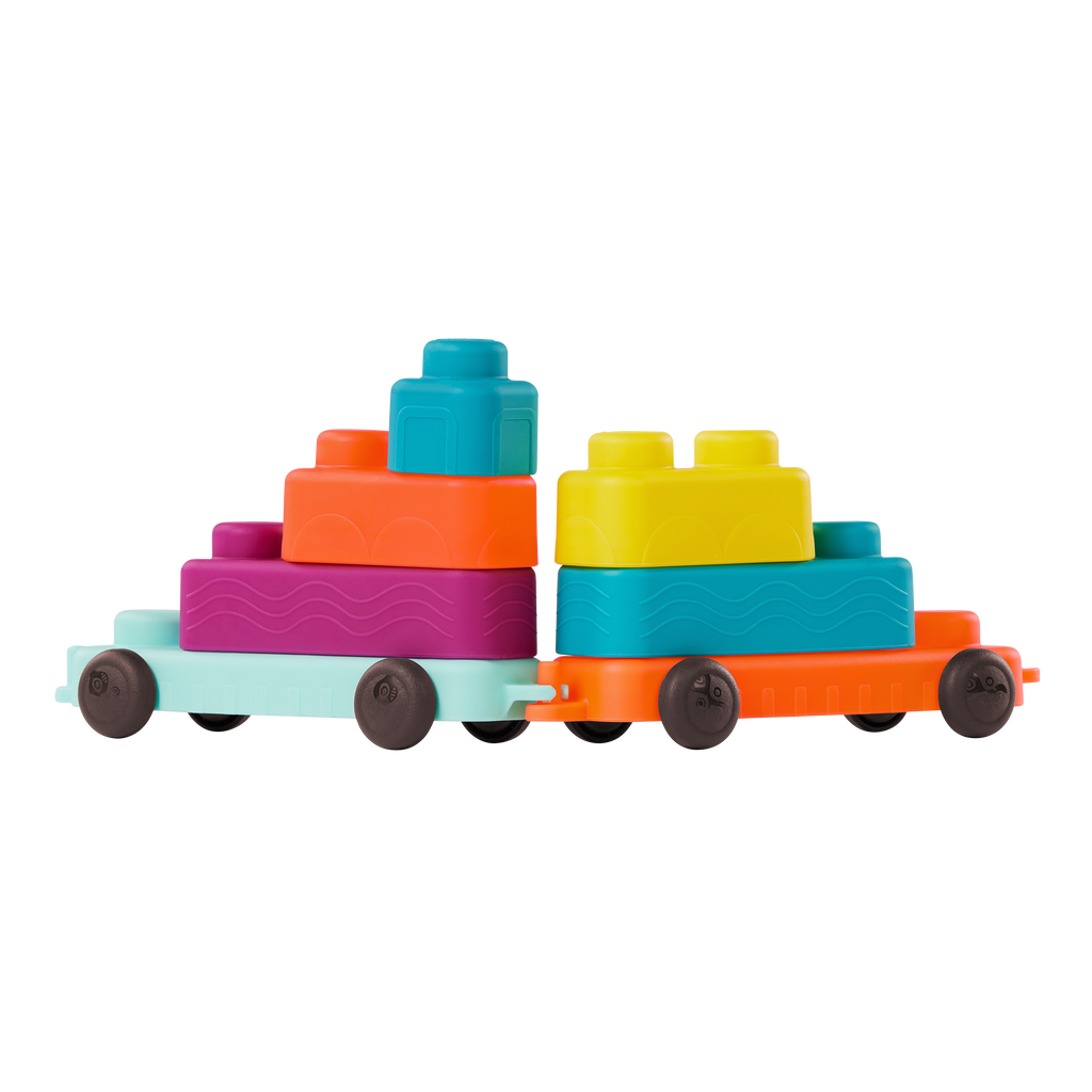 Sensory building blocks for babies