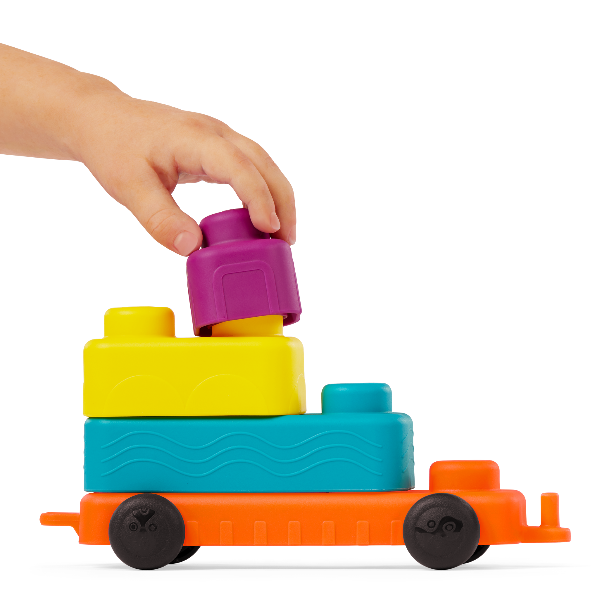 Sensory building blocks for babies