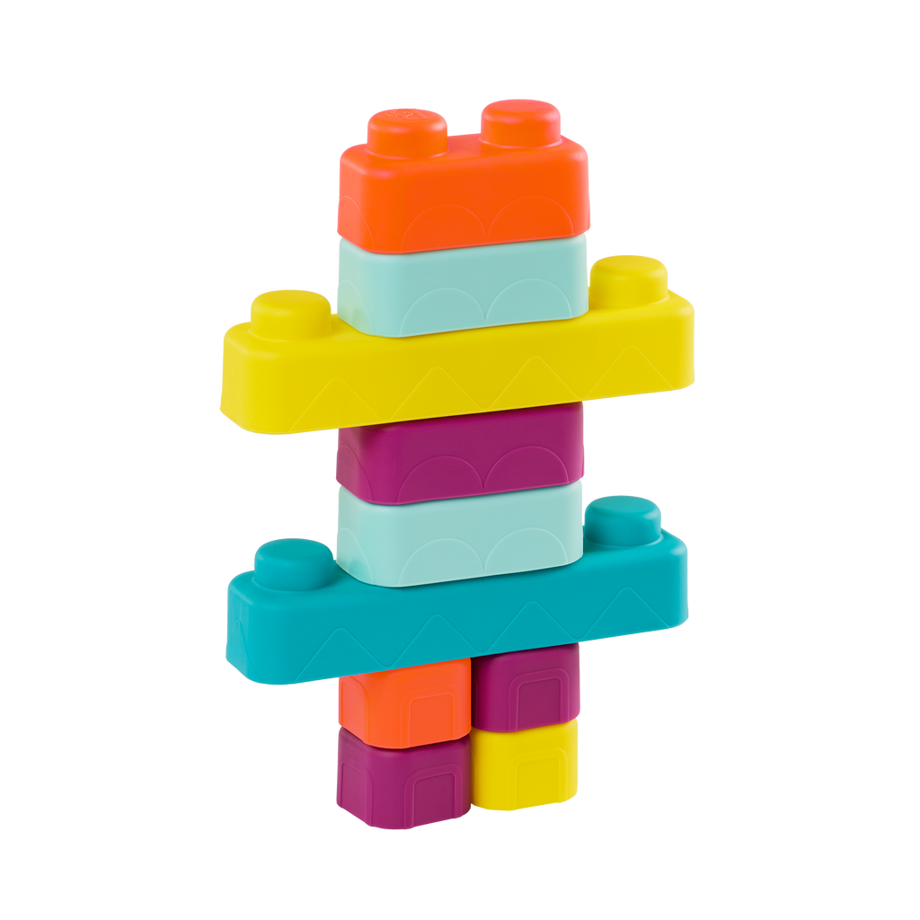 Sensory building blocks for babies