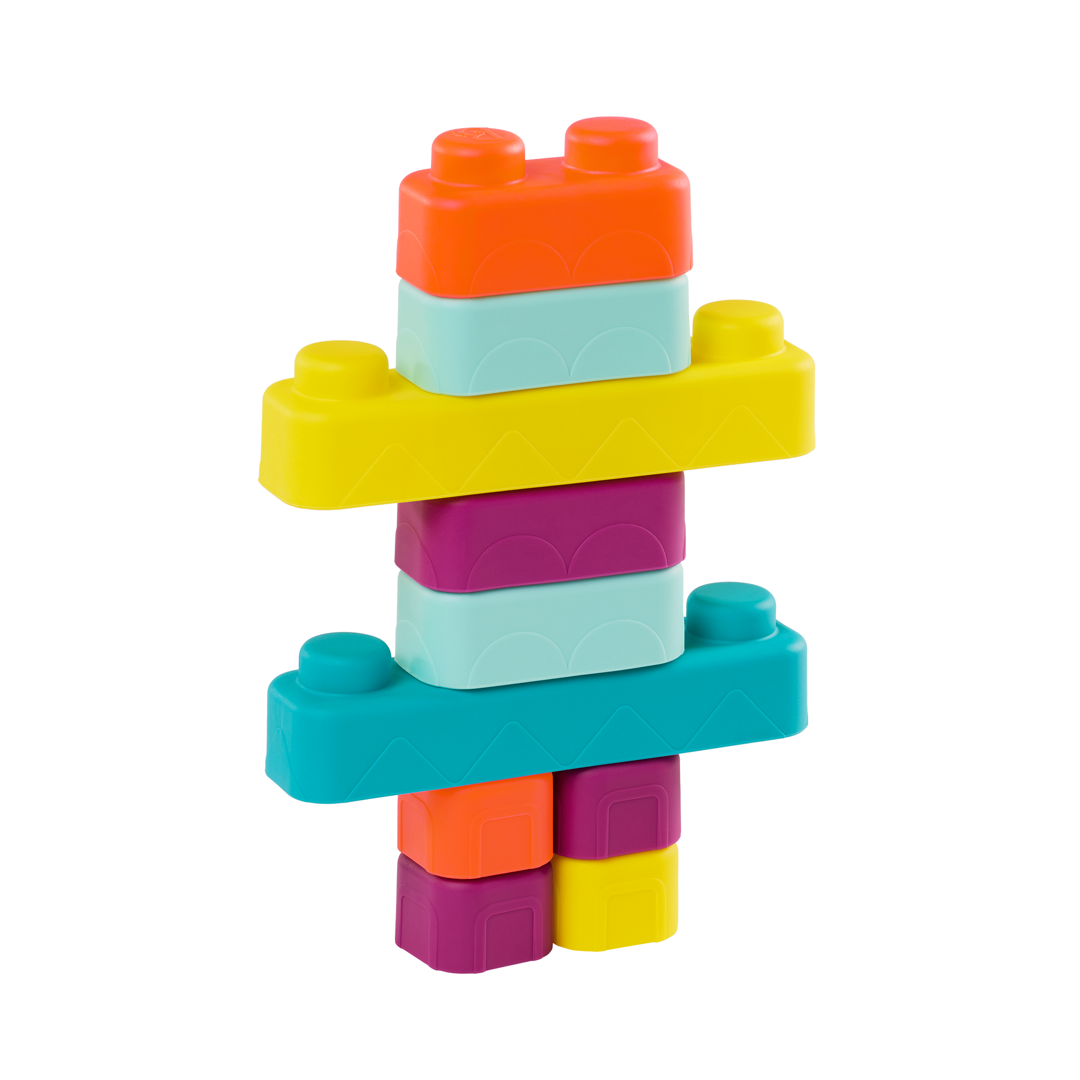 Sensory building blocks for babies