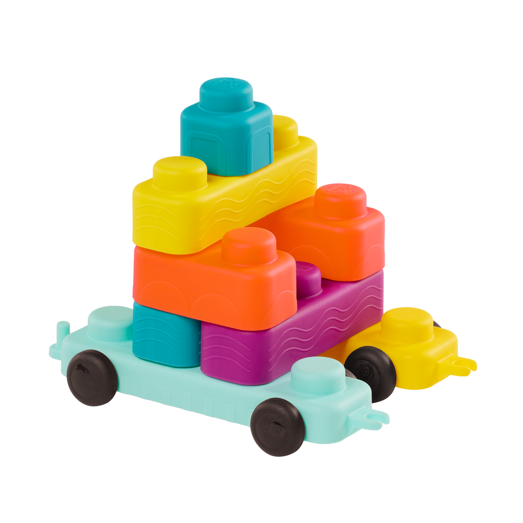 Sensory building blocks for babies