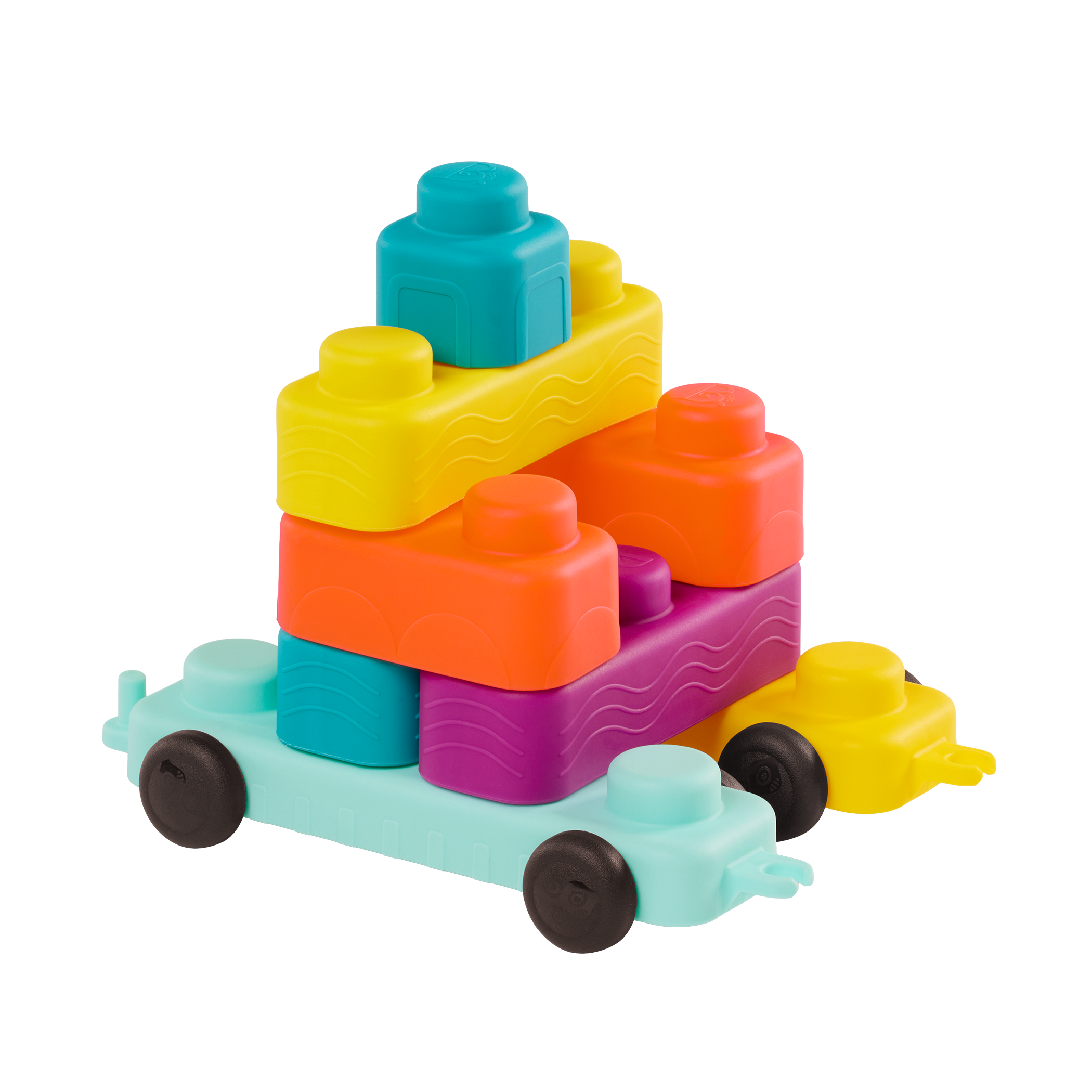 Sensory building blocks for babies