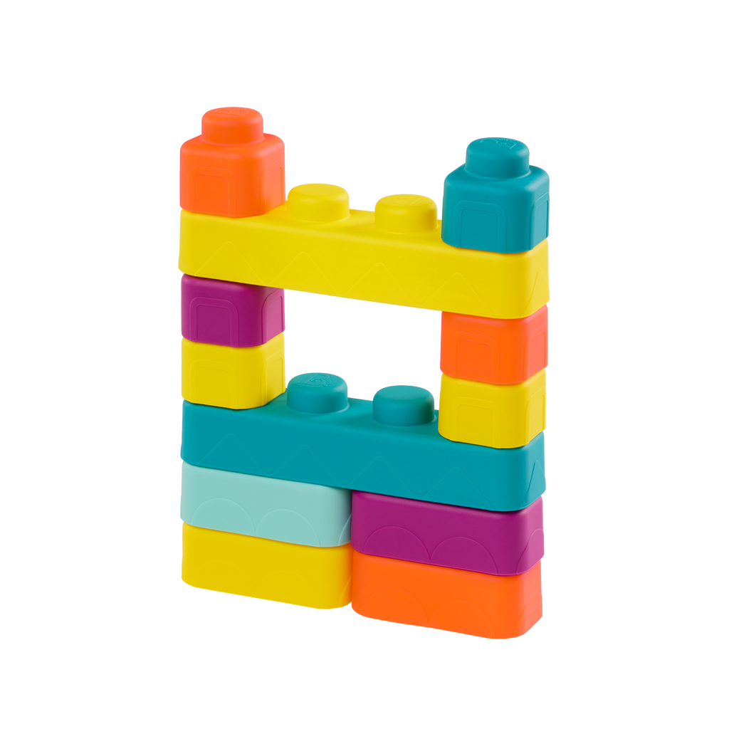 Sensory building blocks for babies