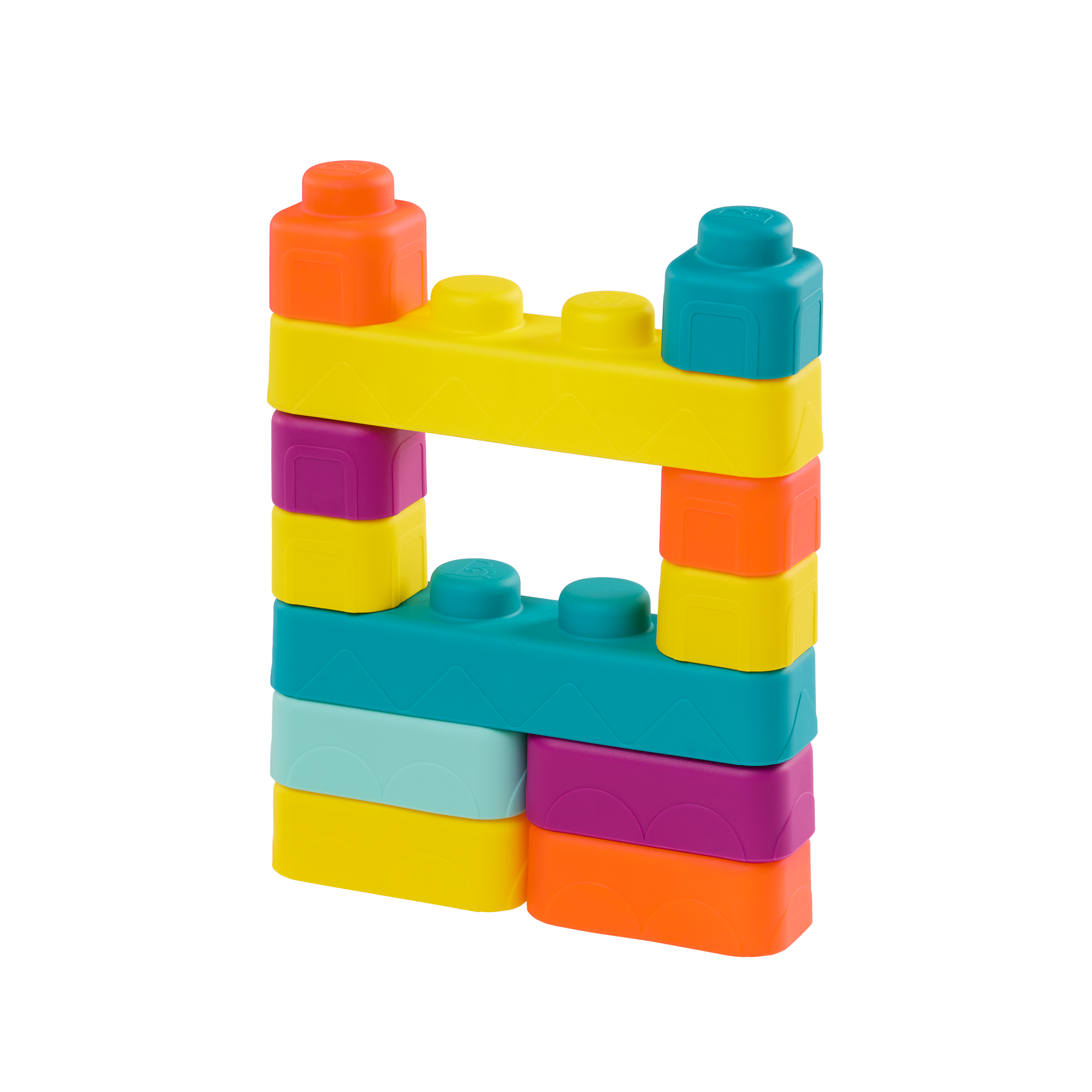 Sensory building blocks for babies