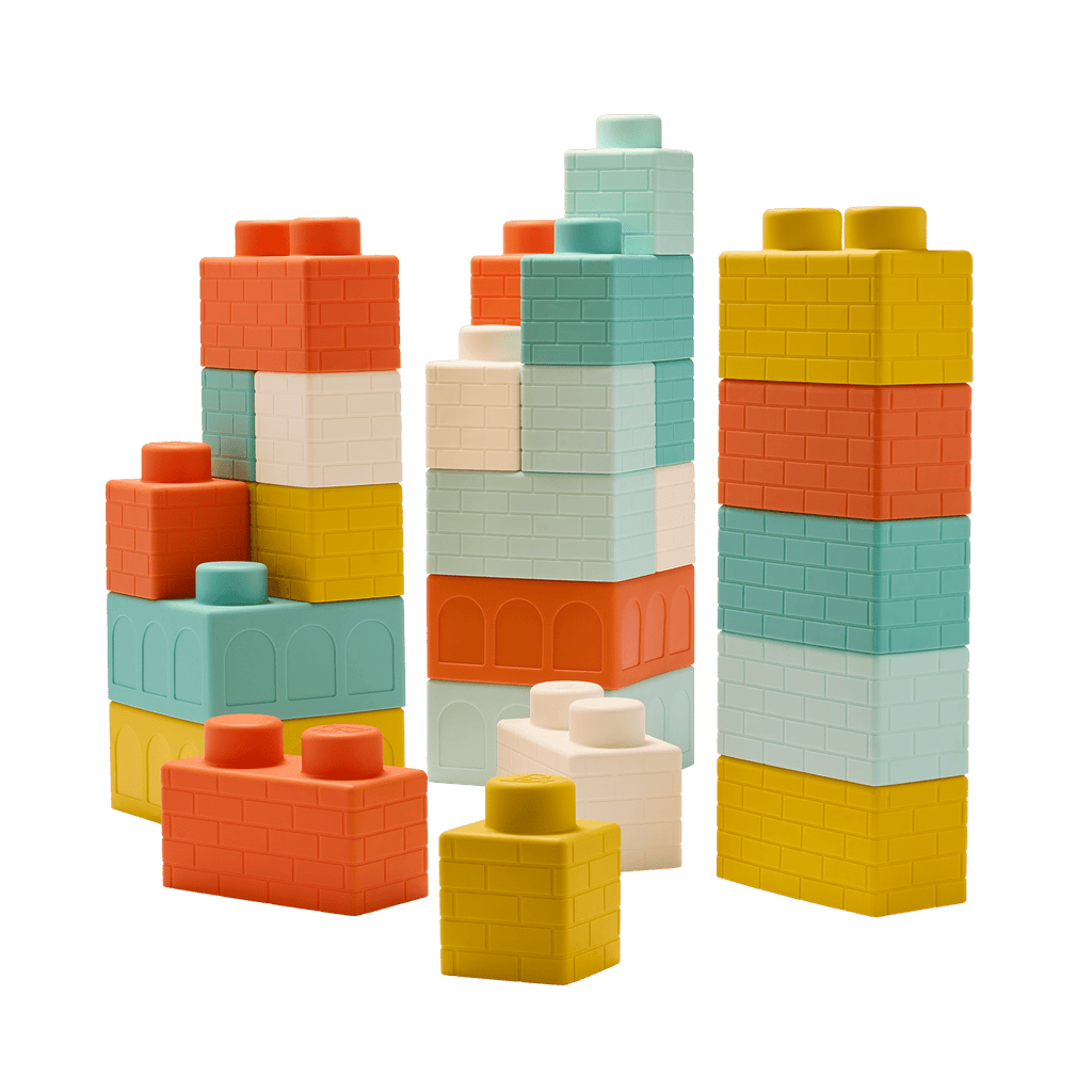soft building blocks for toddlers with bag