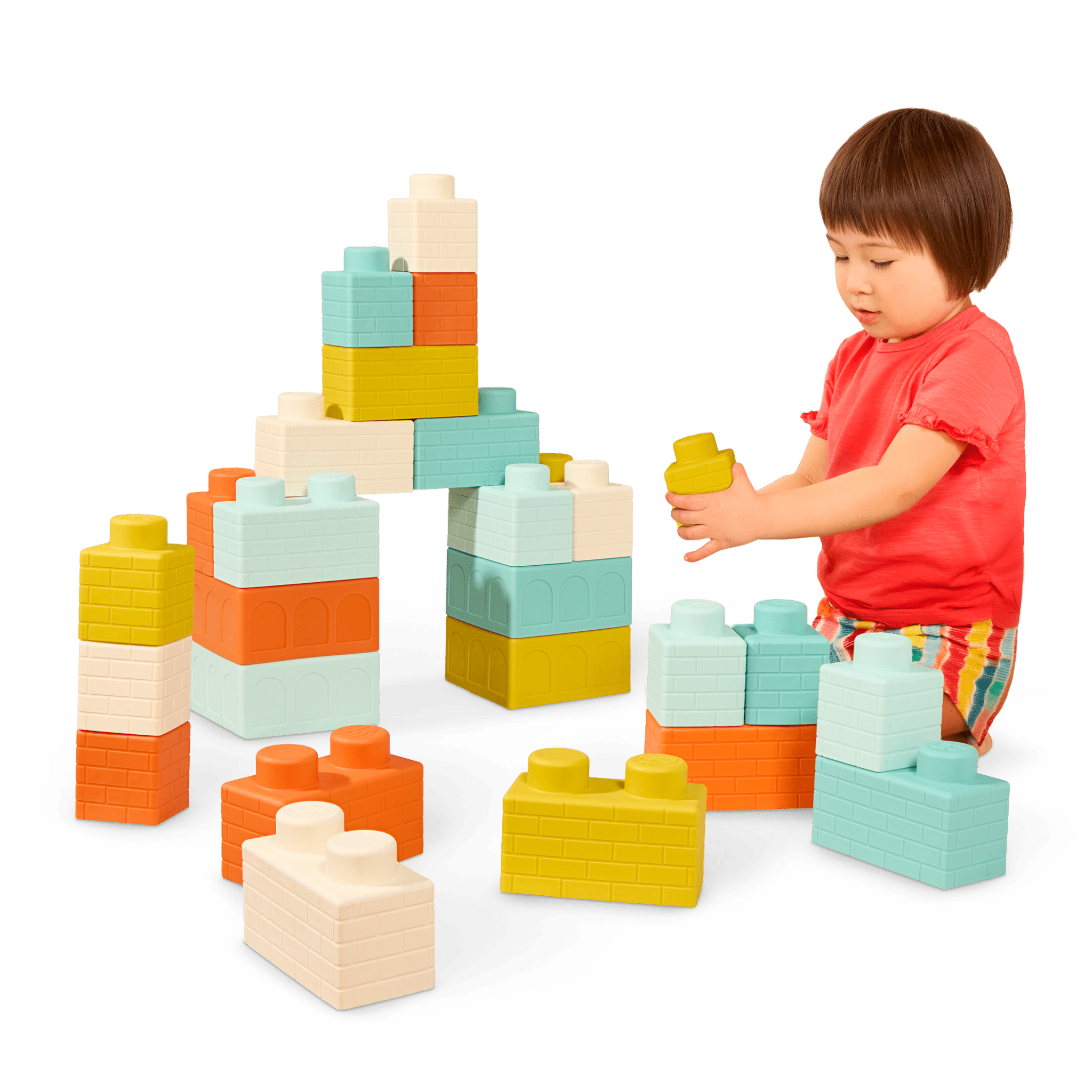 soft building blocks for toddlers with bag