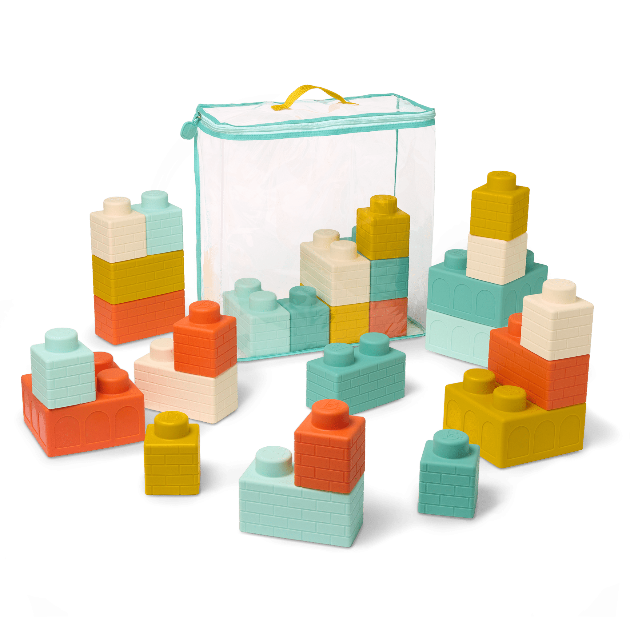 soft building blocks for toddlers with bag