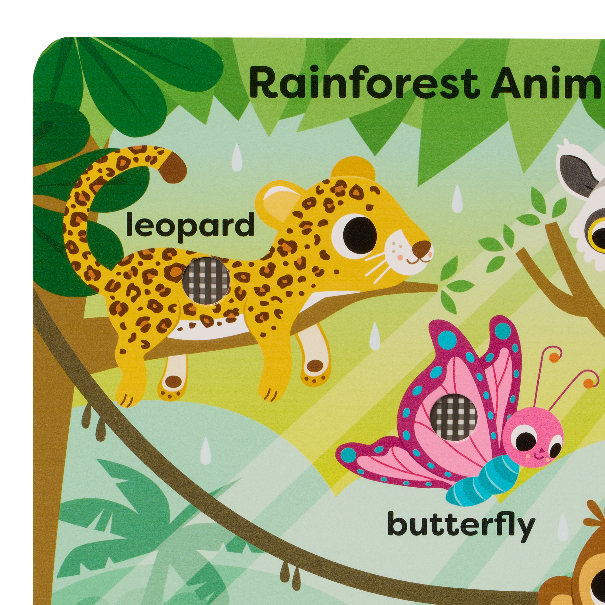 Interactive audio board book for babies and toddlers