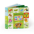 Interactive audio board book for babies and toddlers