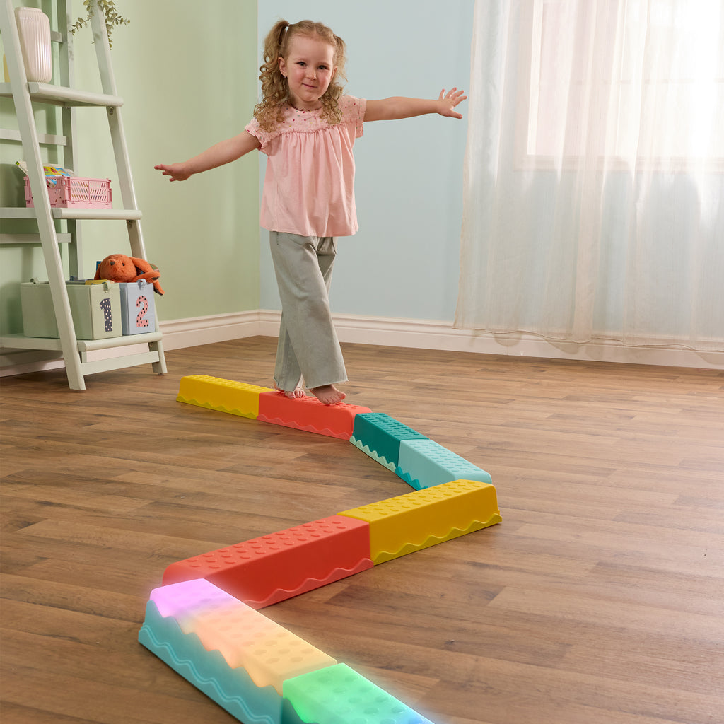 Step 'n' Glow Balance Beams for kids
