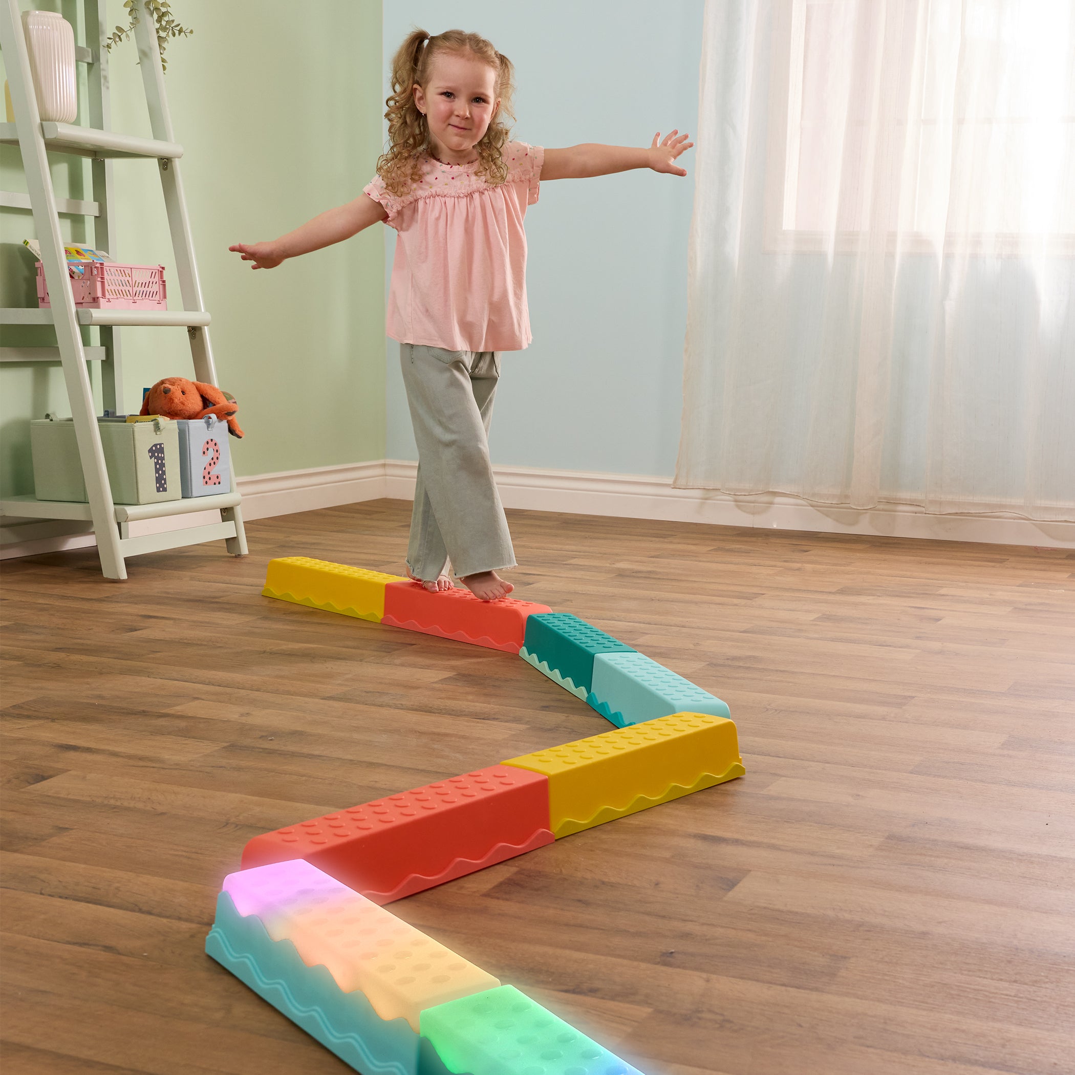 Step 'n' Glow Balance Beams for kids