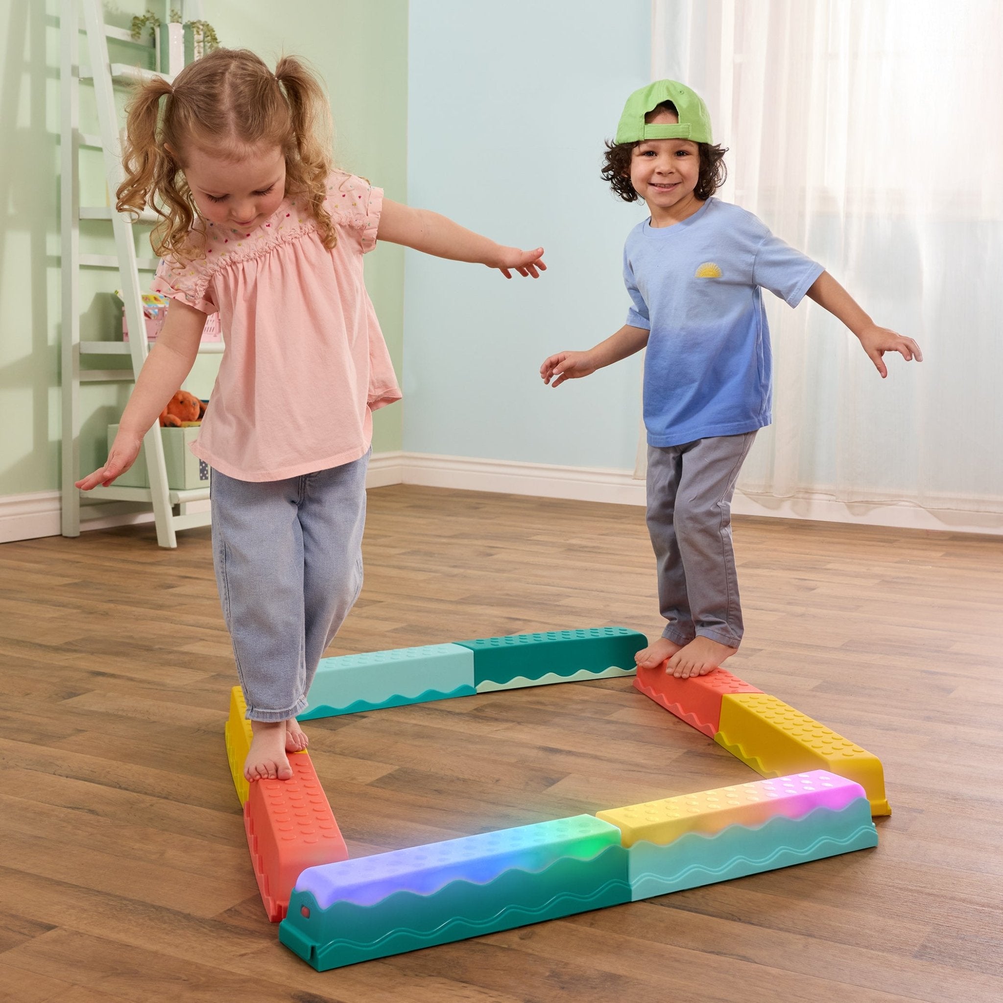 Step 'n' Glow Balance Beams for kids