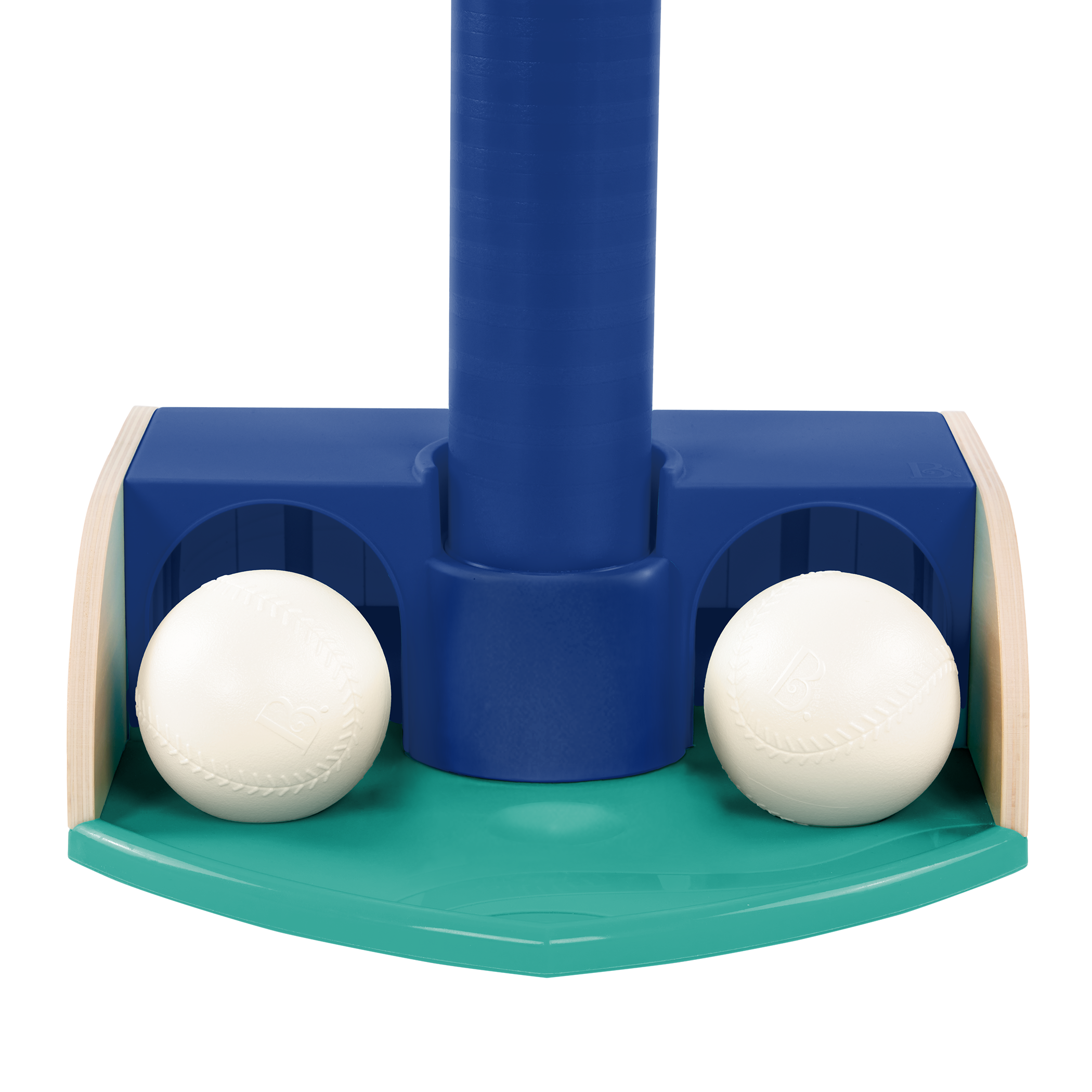 Kids tee ball playset with balls and bat