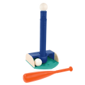 Kids tee ball playset with balls and bat