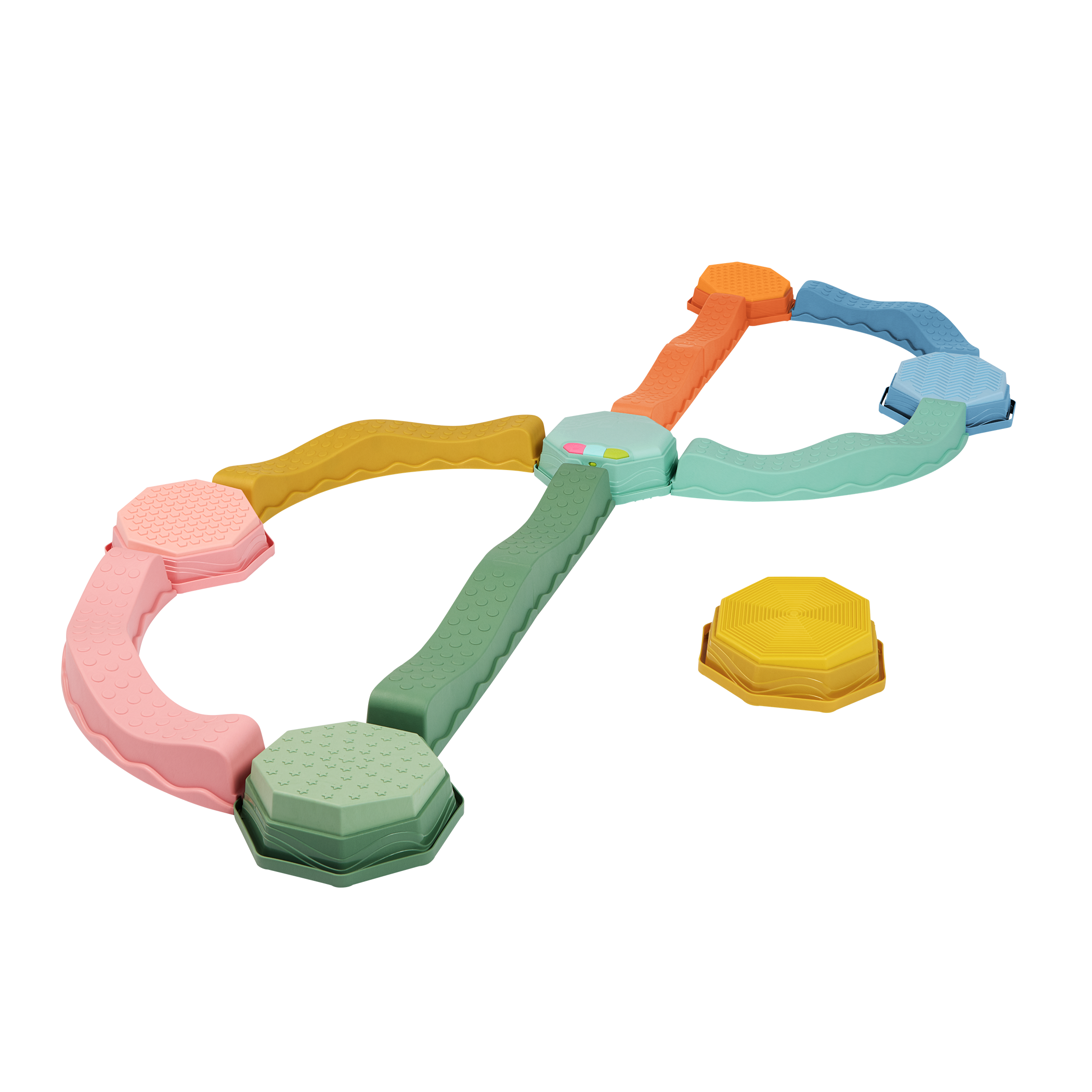 Musical balance beam set for kids