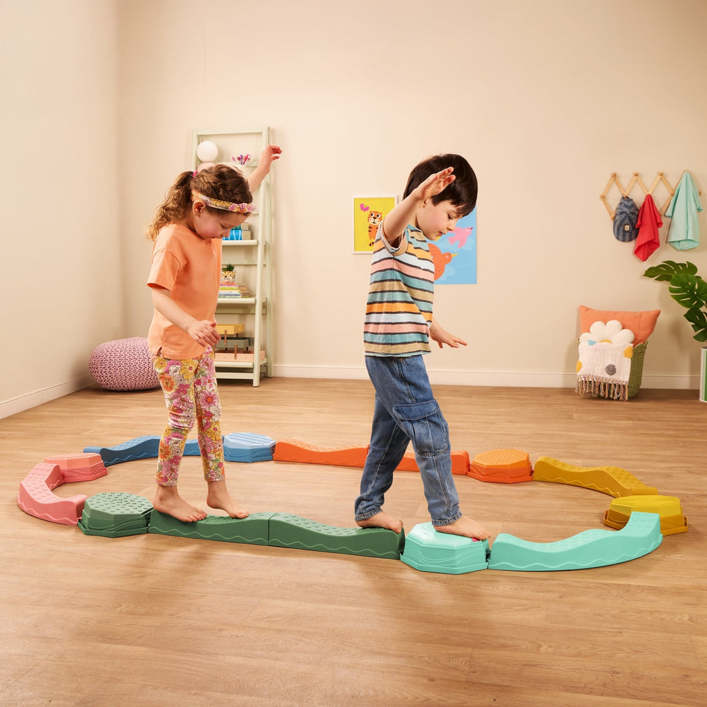 Musical balance beam set for kids