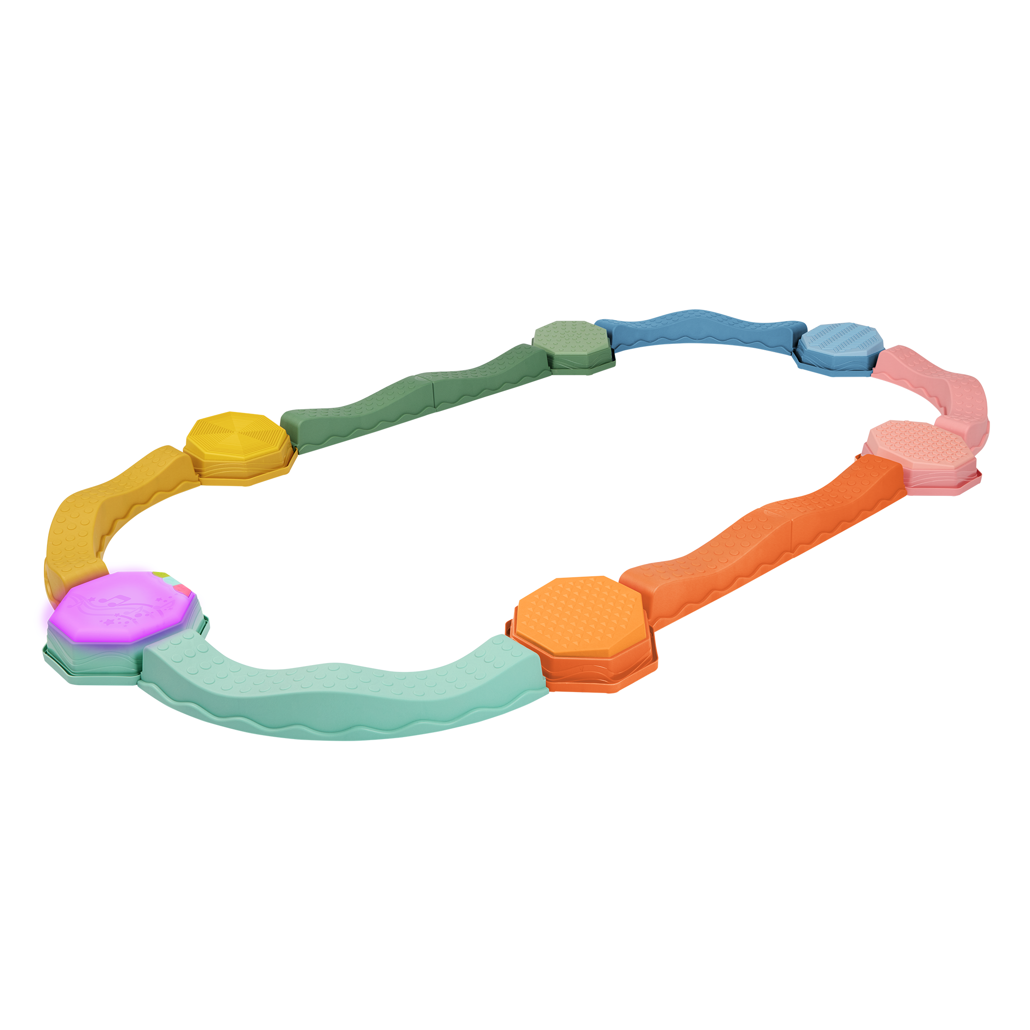 Musical balance beam set for kids