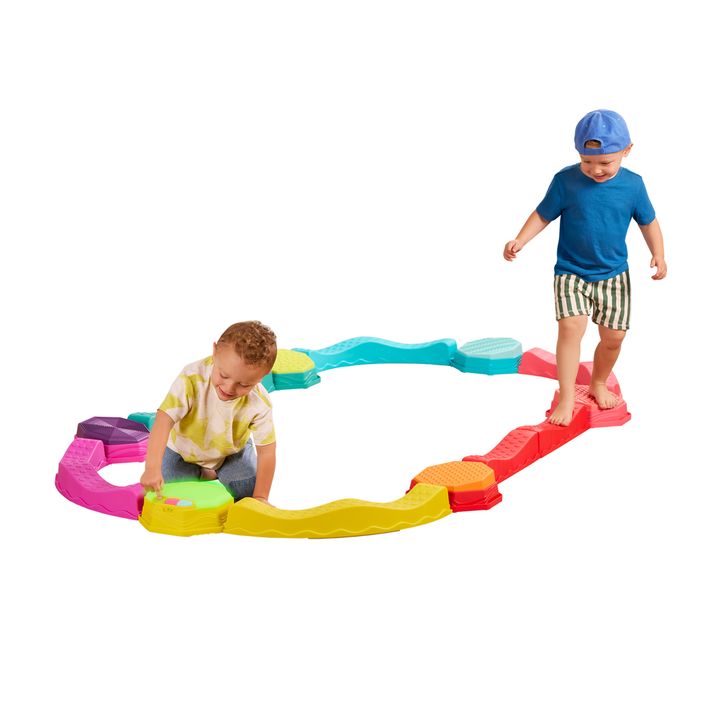 Musical balance beams for kids