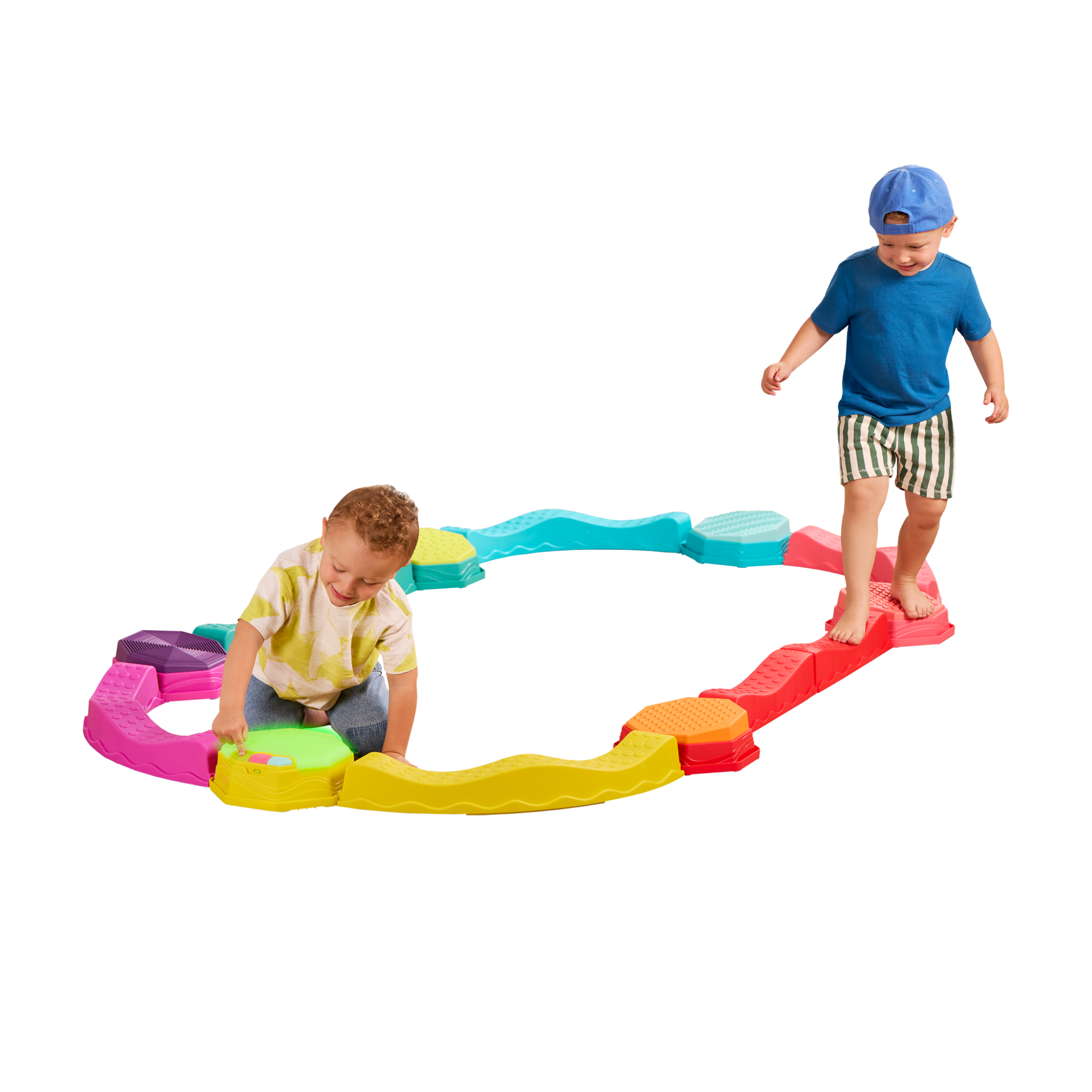 Musical balance beams for kids
