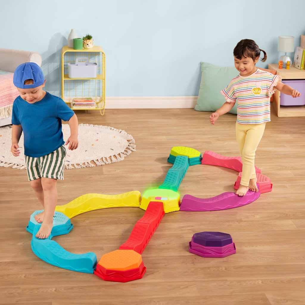 Musical balance beams for kids