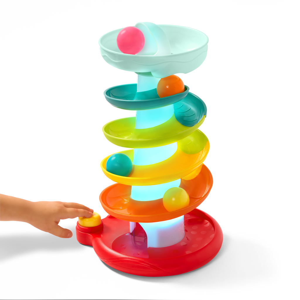 Pop-O-Color Ball Tower early learning for babies