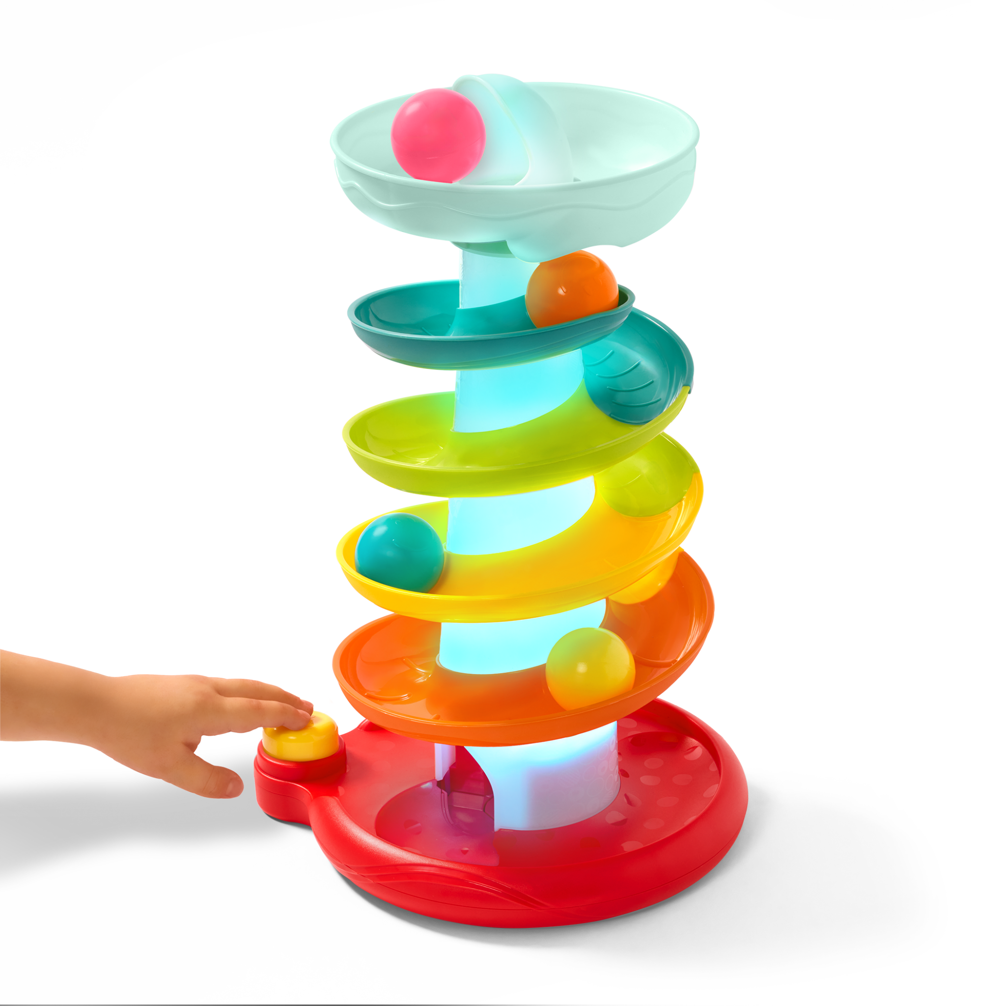 Pop-O-Color Ball Tower early learning for babies