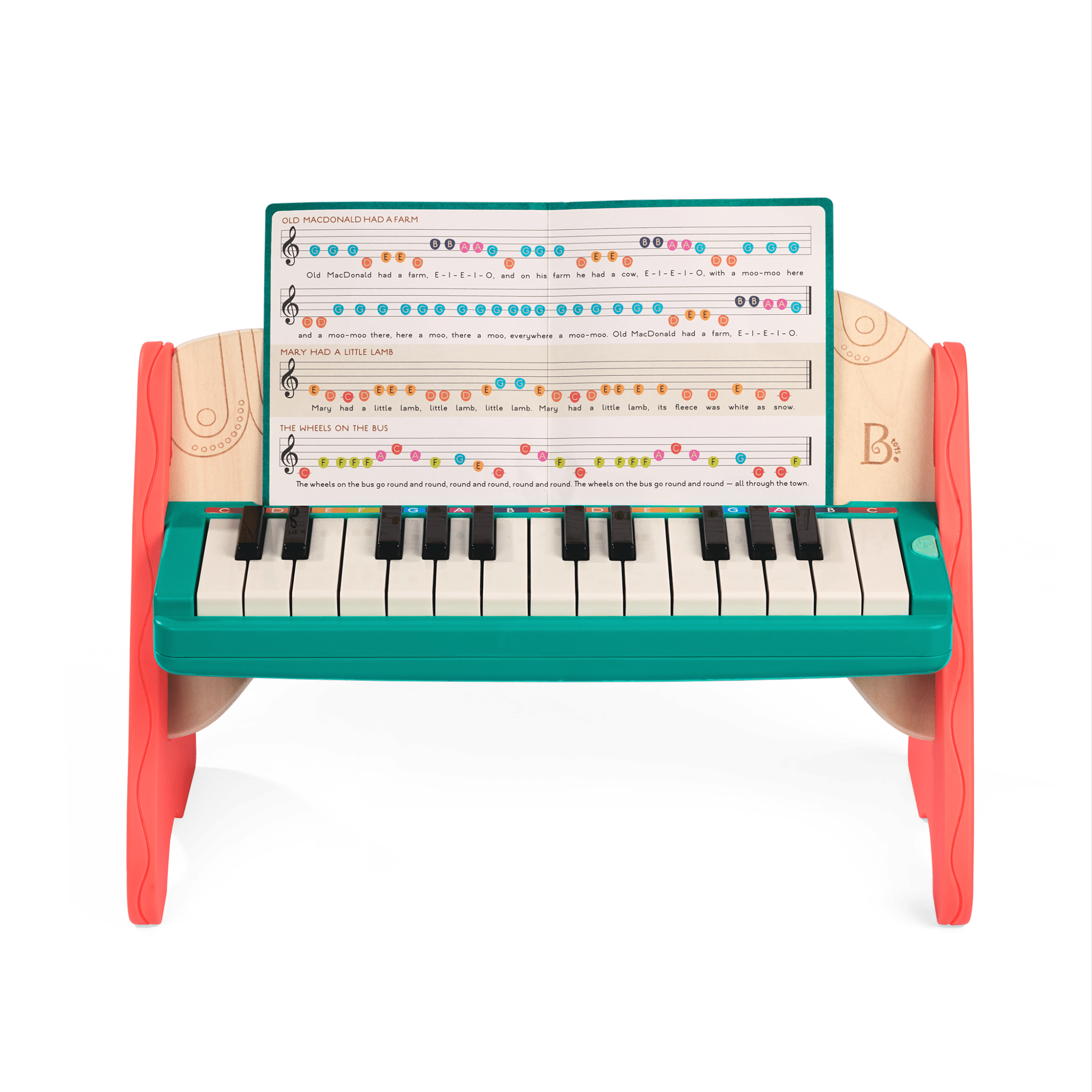 Mini Maestro Wooden Toy Piano set pretend play for kids