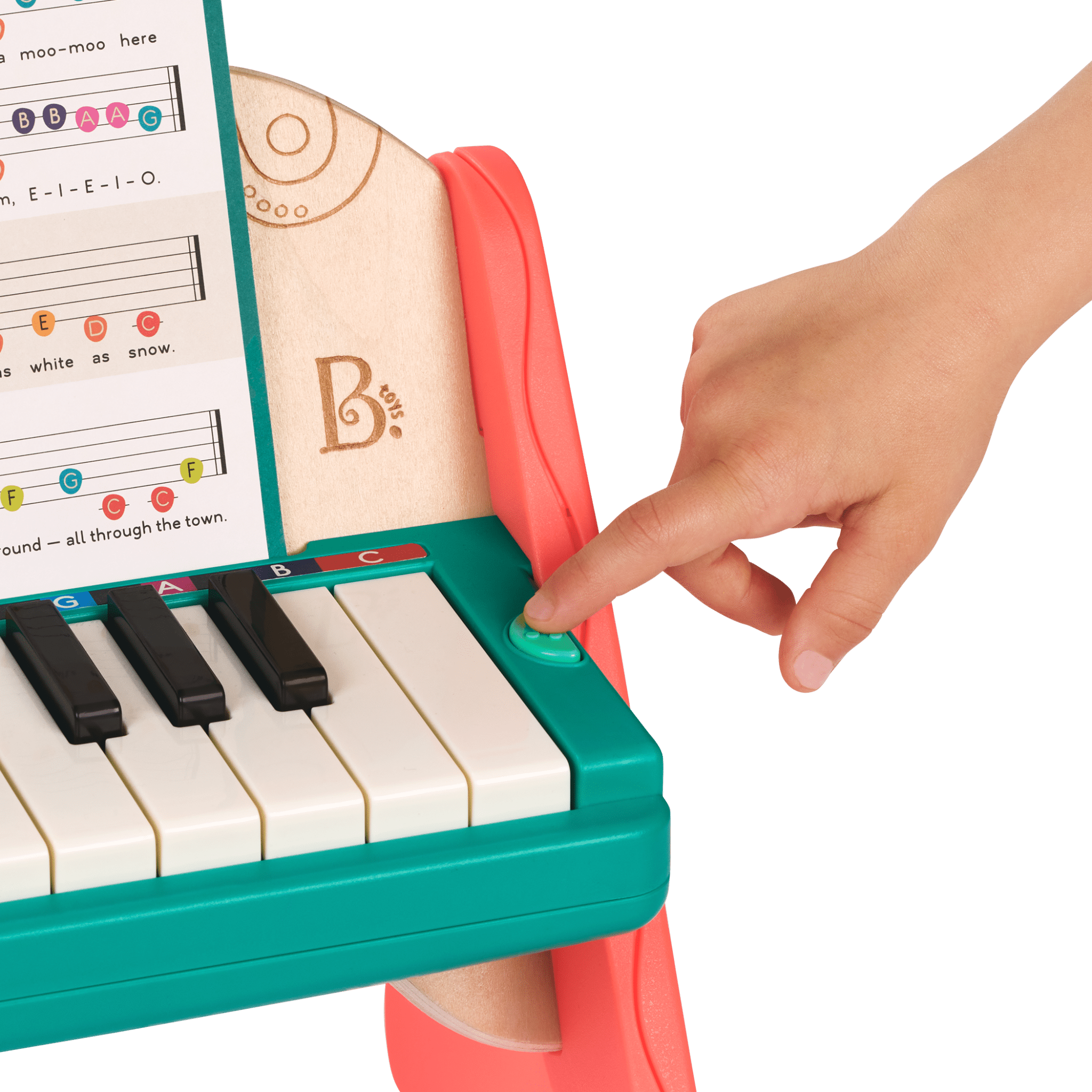 Mini Maestro Wooden Toy Piano set pretend play for kids