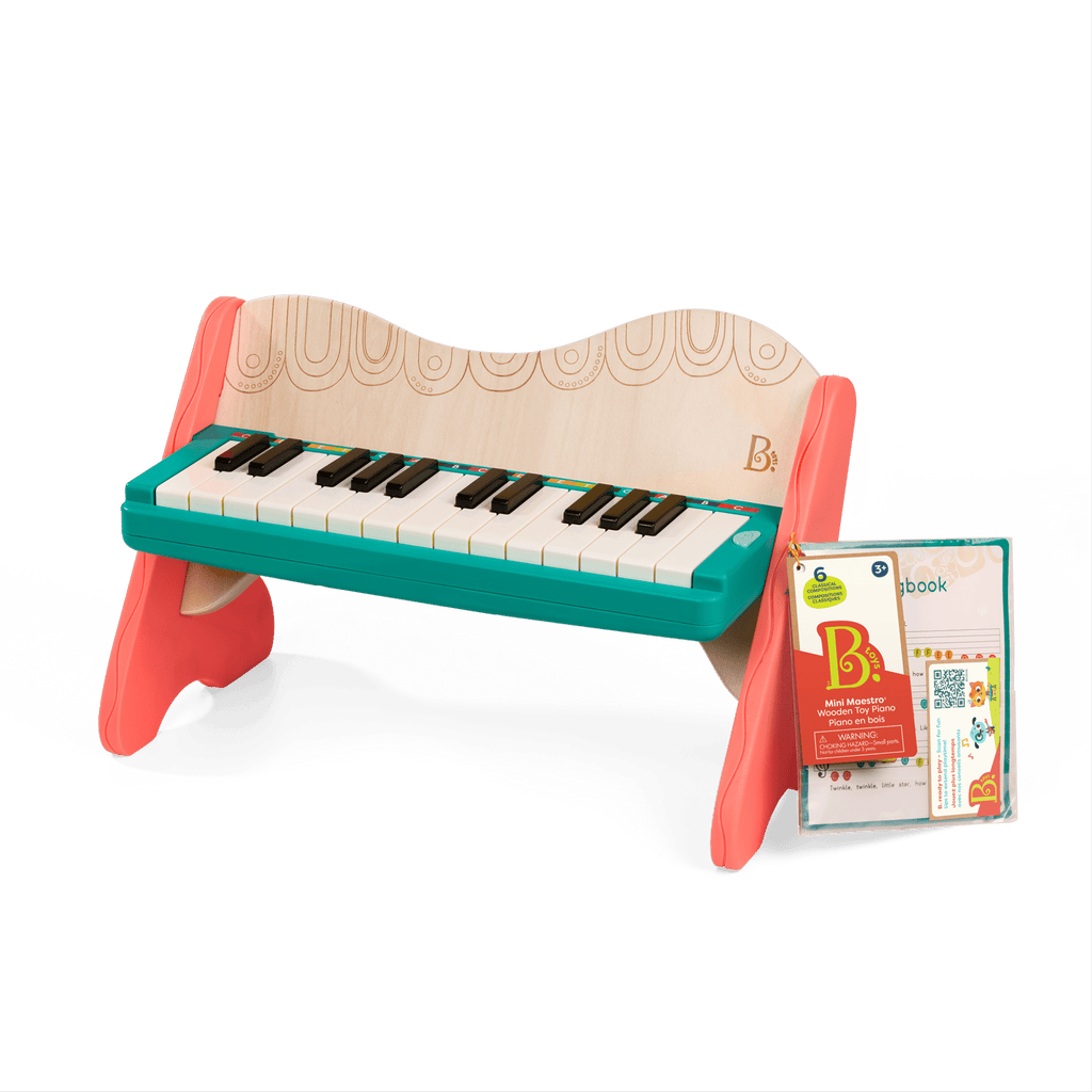 Mini Maestro Wooden Toy Piano set pretend play for kids