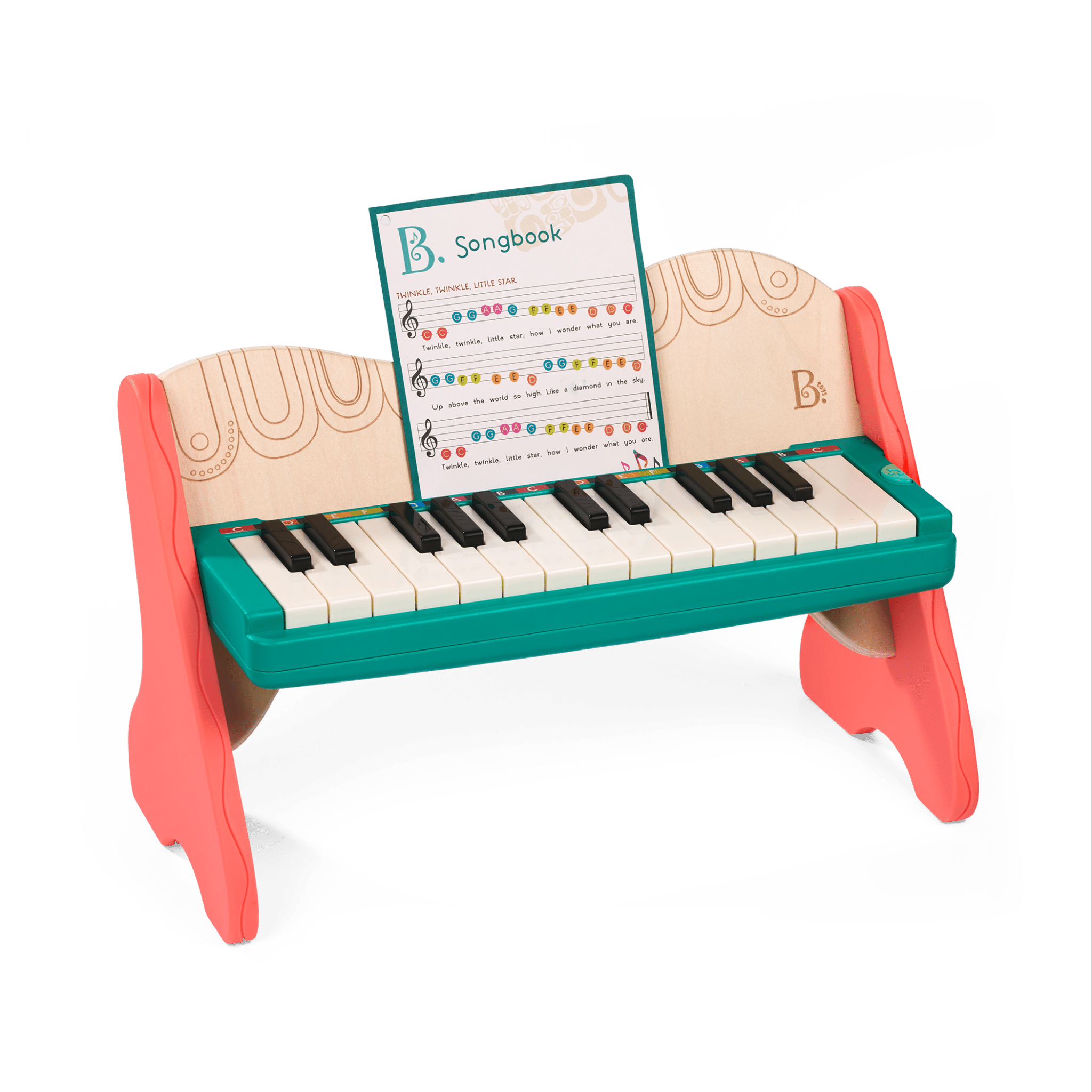 Mini Maestro Wooden Toy Piano set pretend play for kids