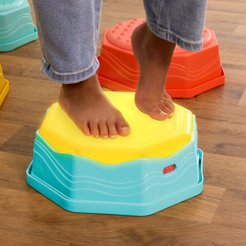 Step 'n' Glow Balance Pods active play for toddlers