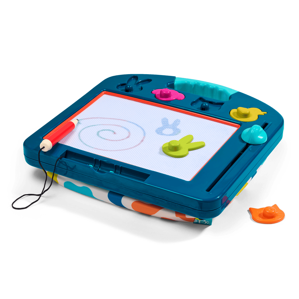 Stamp & Sketch Magnetic Drawing Board puzzle creative toy for toddlers