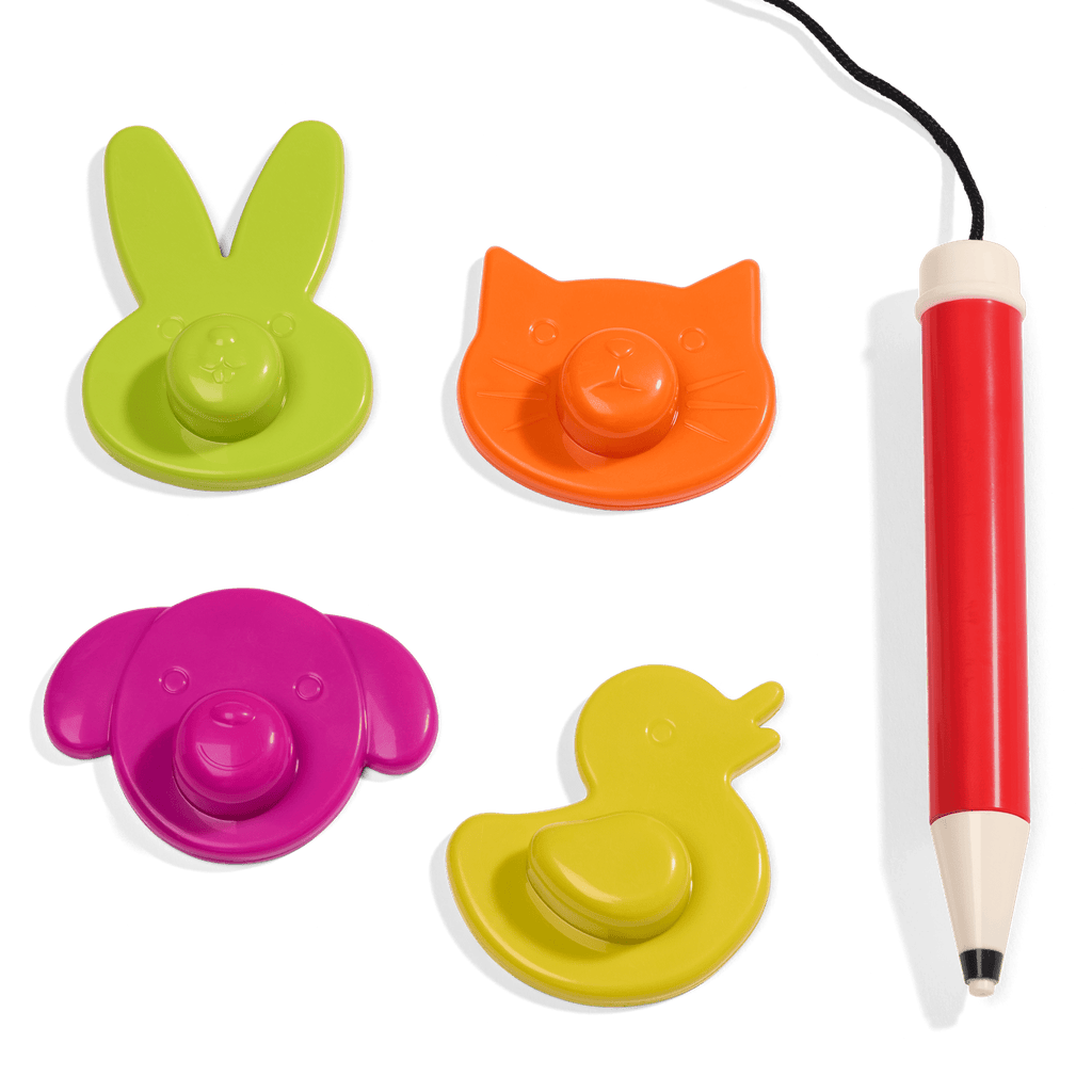 Stamp & Sketch Magnetic Drawing Board puzzle creative toy for toddlers