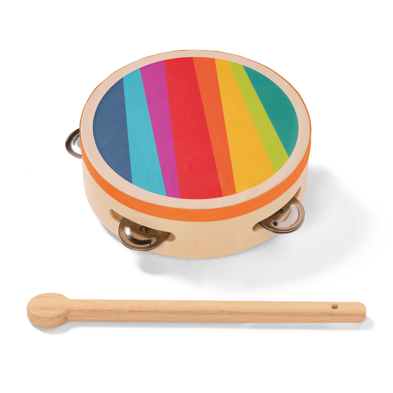 Make a Melody: Tambourine musical toy pretend play for toddlers