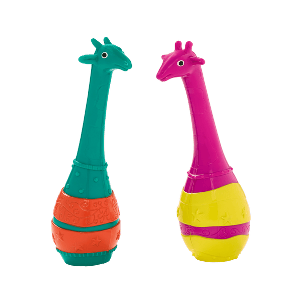 Make a Melody: Giraffe Maracas | Musical Instruments | B. toys
