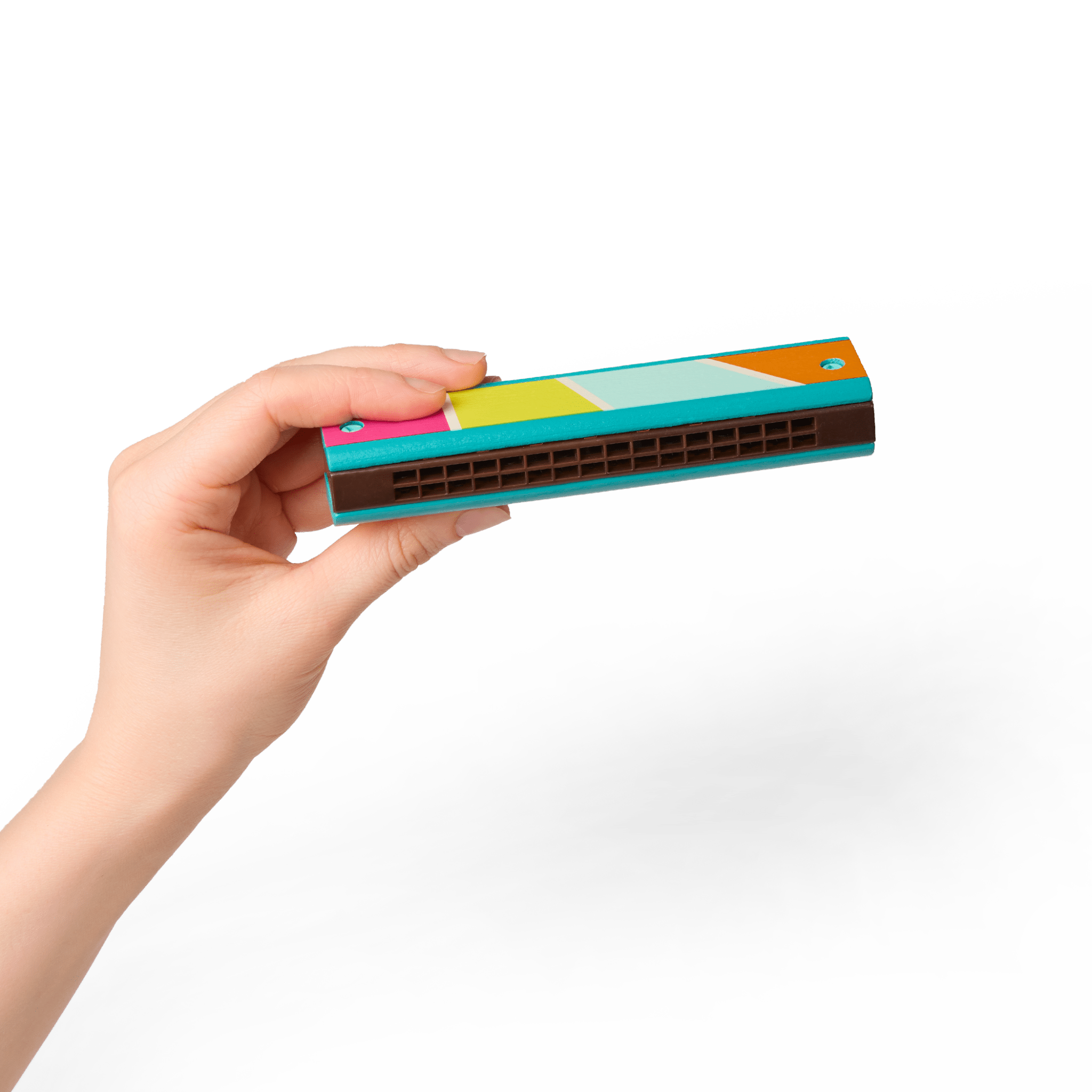 Make a Melody: Harmonica & Castanets musical toys pretend play for toddlers