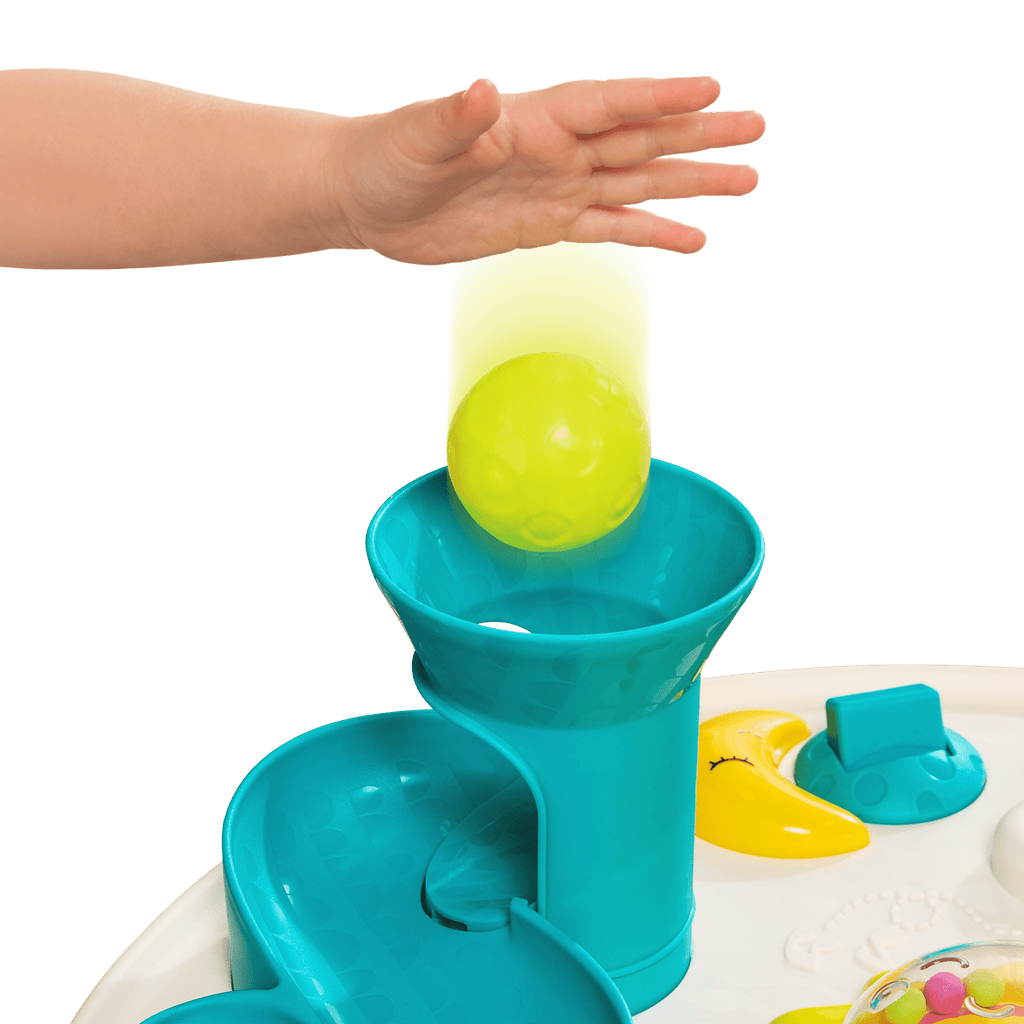 Busy B. Rainbow Sensory Station