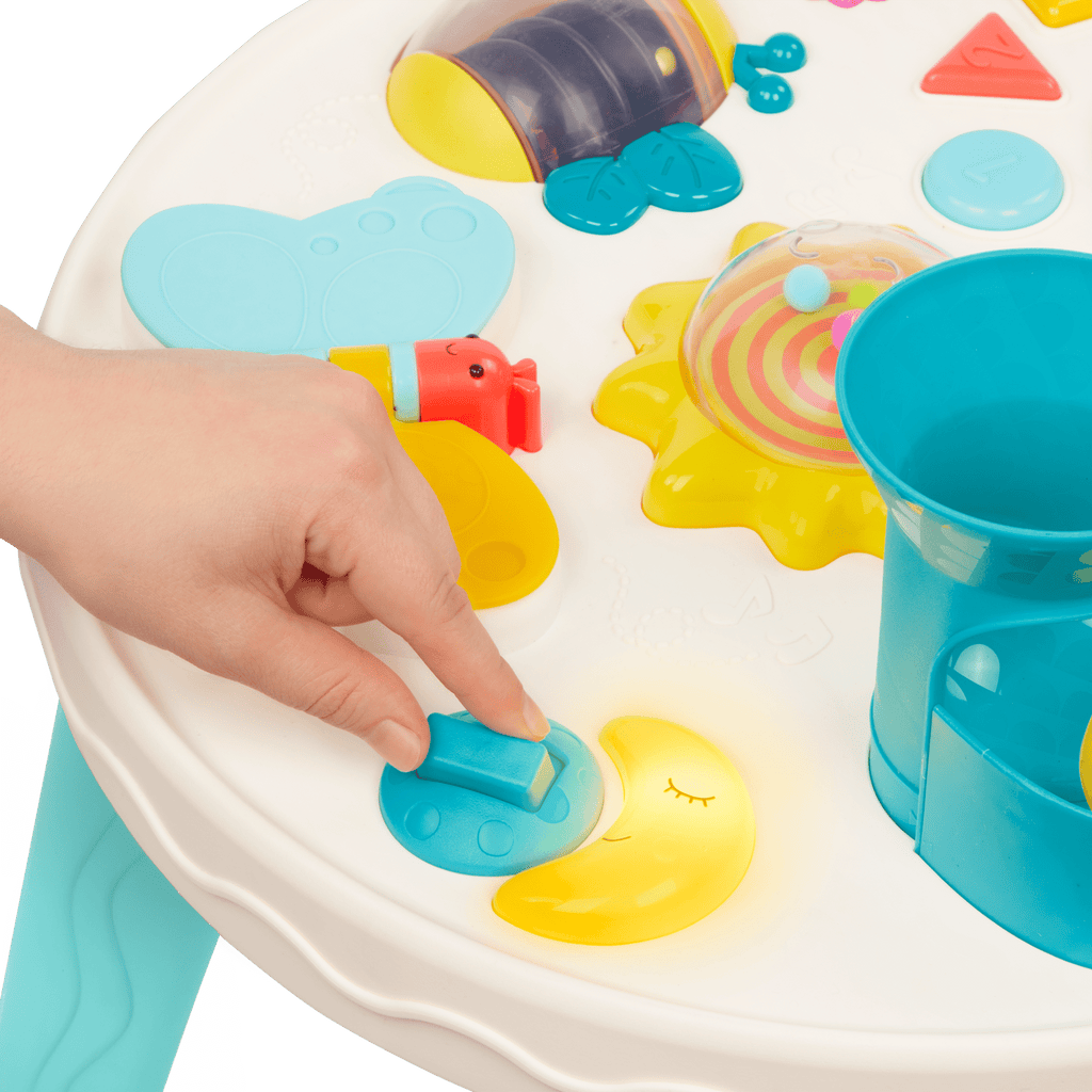 Busy B. Rainbow Sensory Station