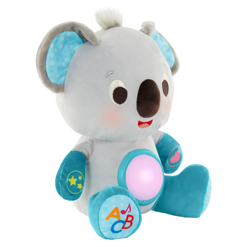 Interactive plush koala.