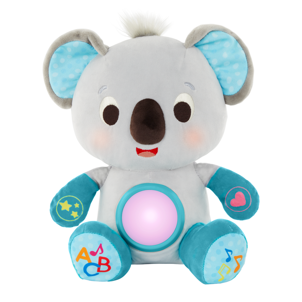 Interactive plush koala.