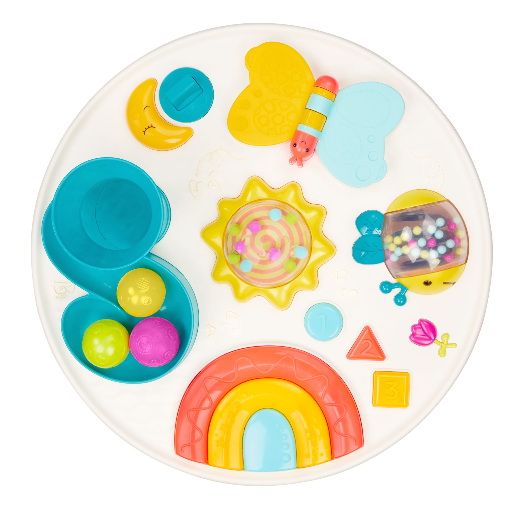 Sensory activity table for babies