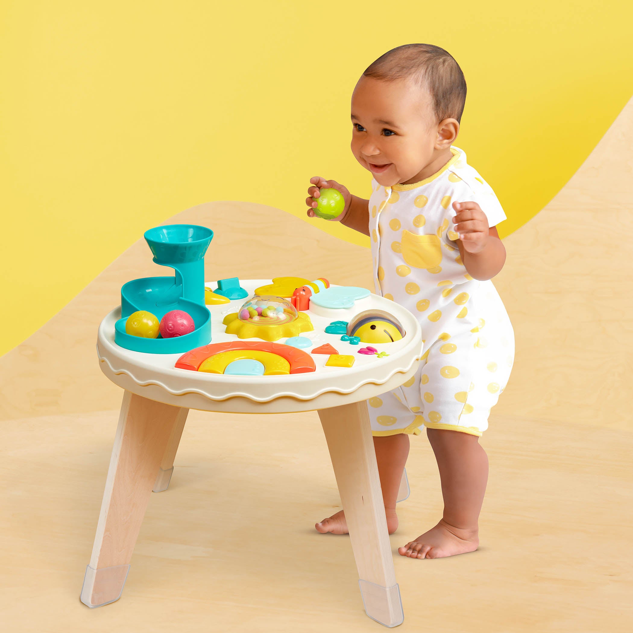 Sensory activity table for babies