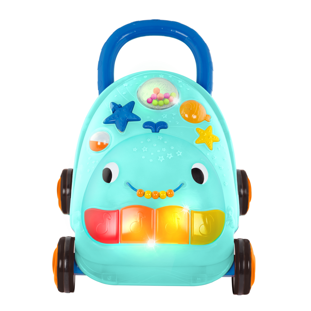 Interactive whale walker.