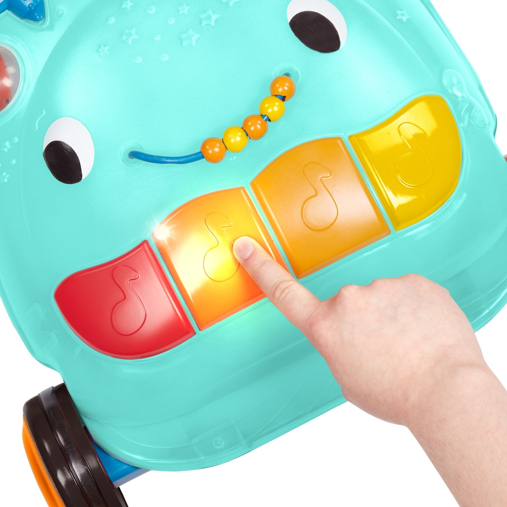 Interactive whale walker.